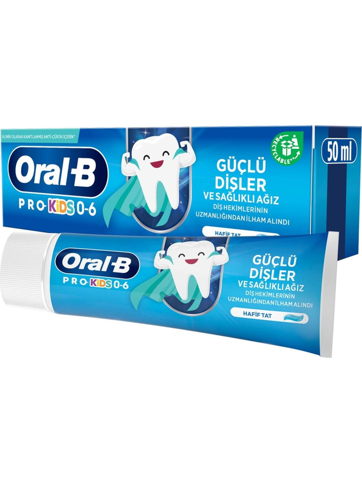 Oral-B Diş Macunu Çocuk (0-6) 50Ml