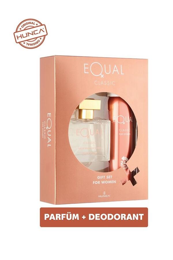 Equal Kadın Parfüm Seti Kofre 75Ml Edt+150Ml Deo
