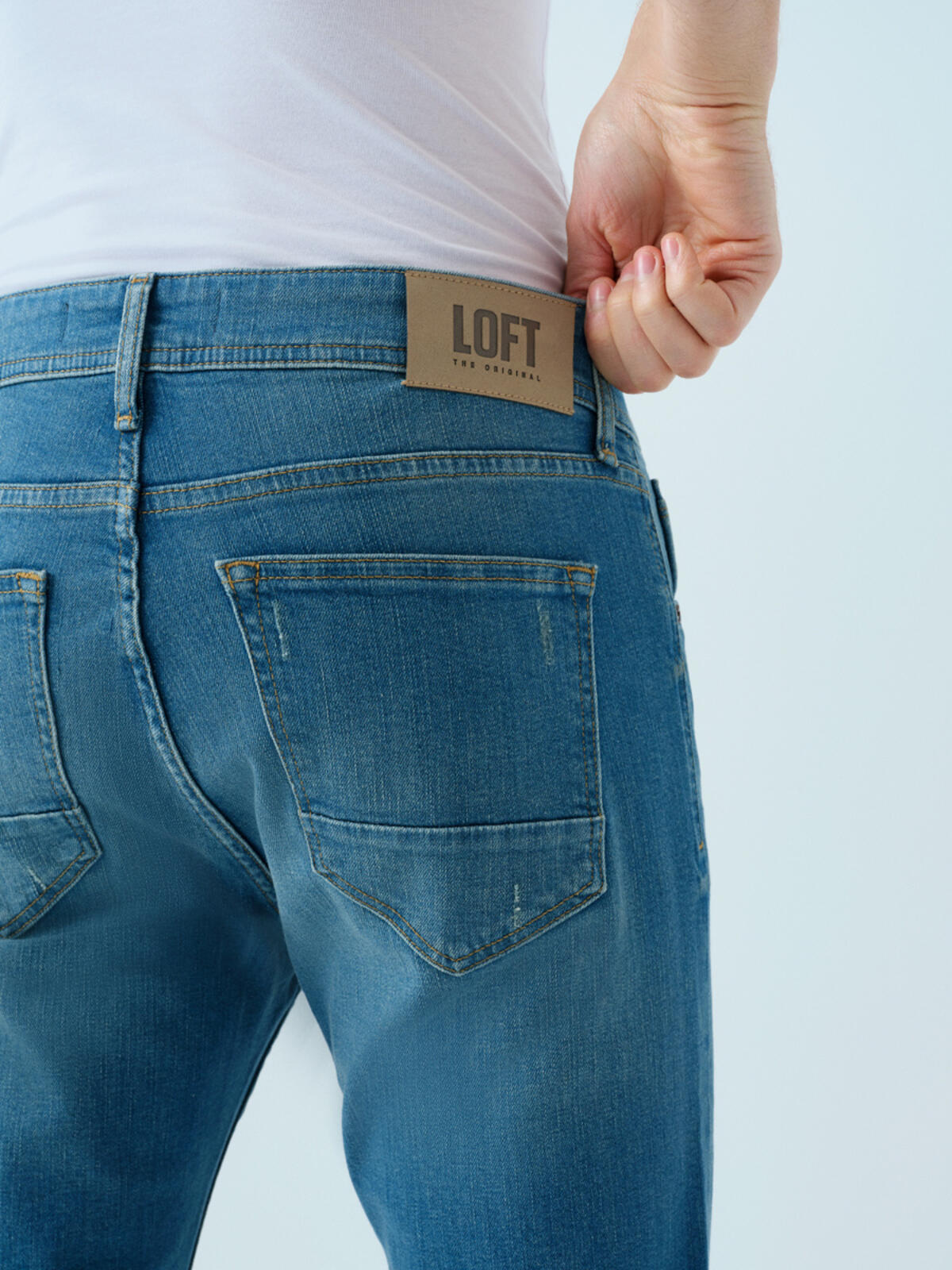 Loft Pantolon Justin LF2032706 Mavi