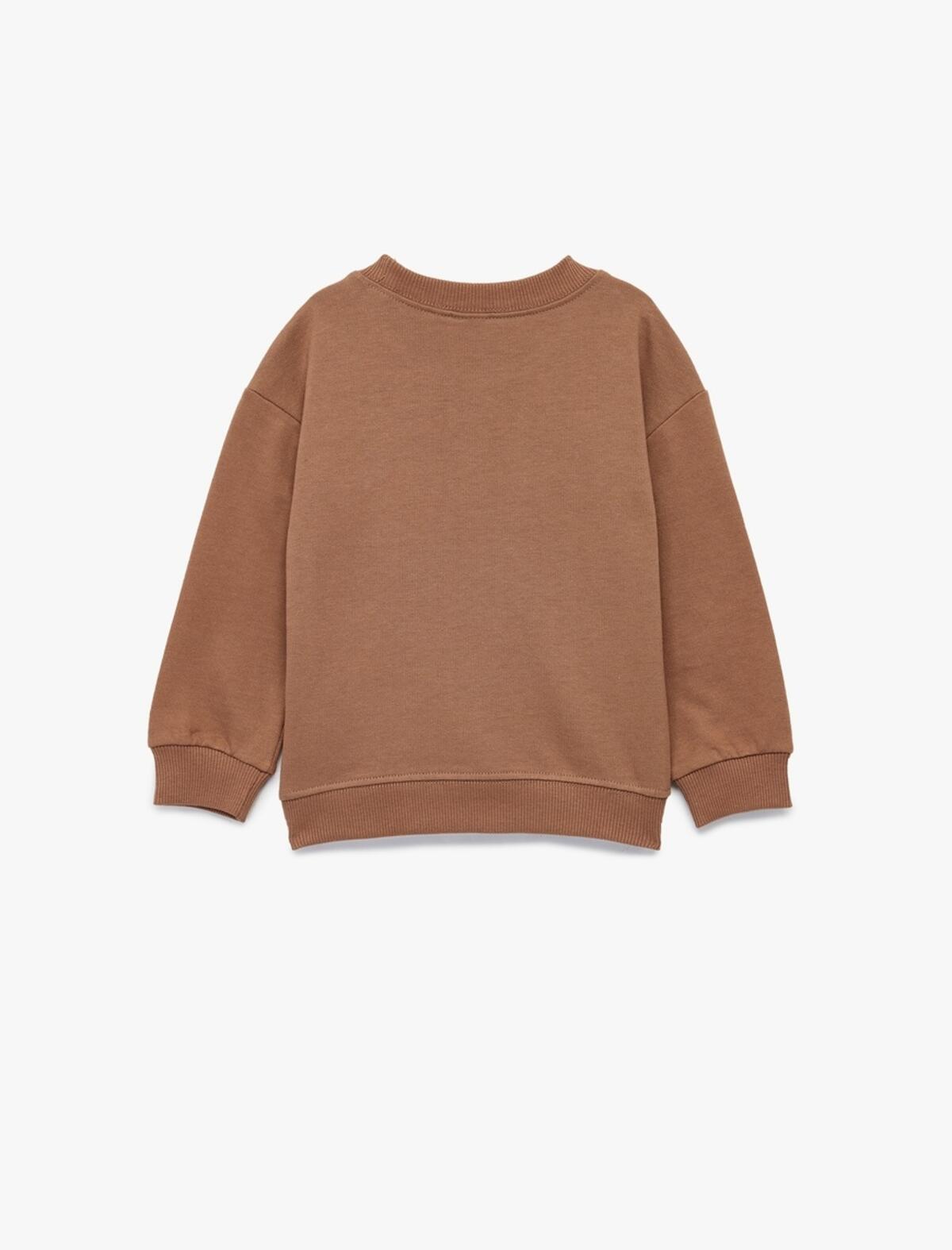 Koton Sweatshirt Erkek Bebek 6WMB10006TK Kahverengi