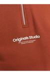 Jack&Jones Sweatshirt 12241777 Koyu Kahverengi