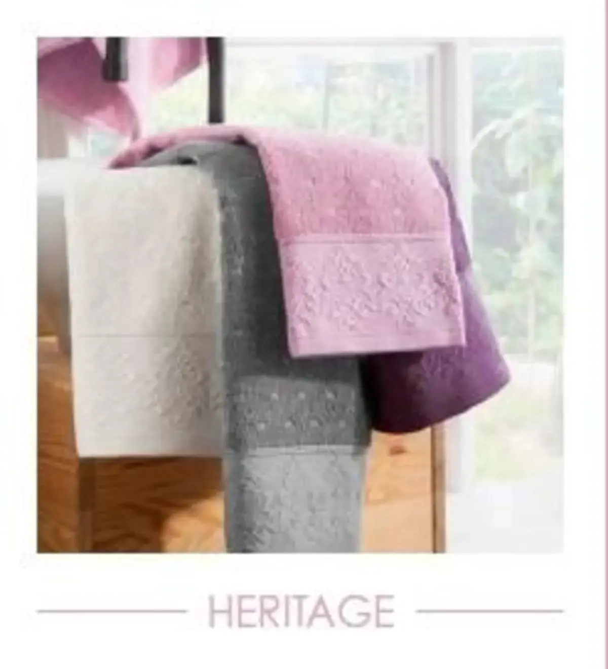 Özdilek Havlu 50*85 Heritage Pembe