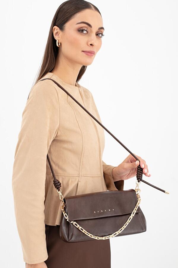 Sisley Kadın Kol Çantası SLY_234 Kahve