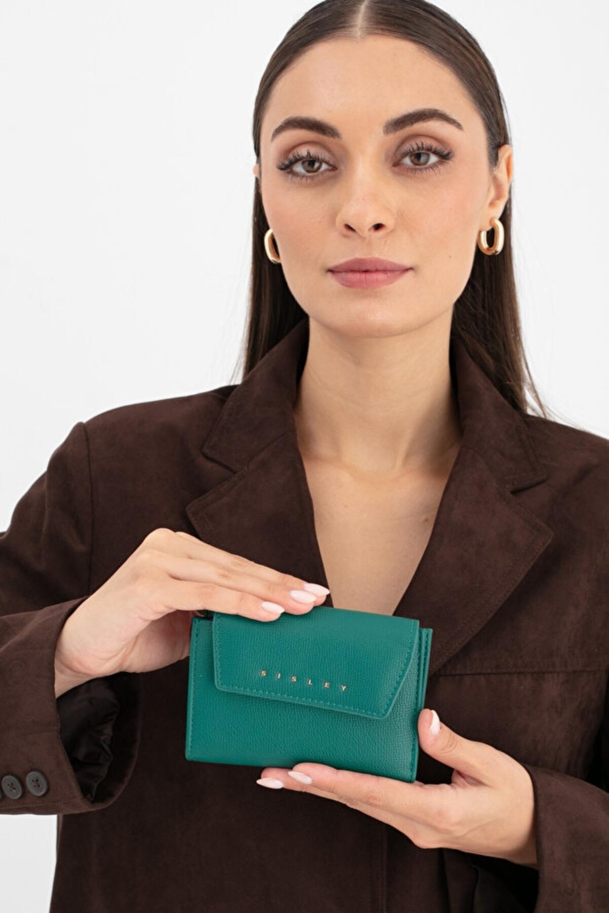 Sisley Kadın Cüzdan SLY_252 Zümrüt