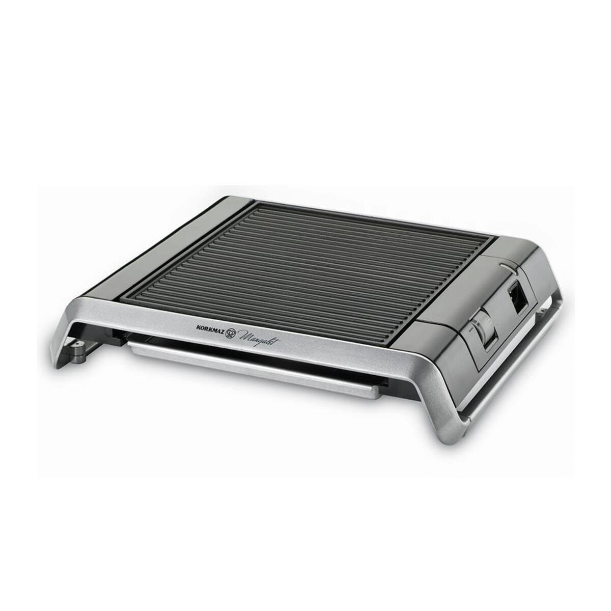 Korkmaz Izgara Mangalet Bbq Granit A333-02 Siyah