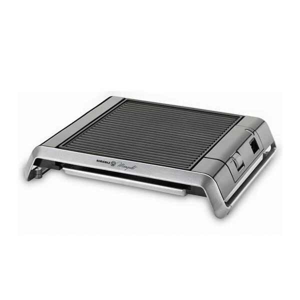 Korkmaz Izgara Mangalet Bbq Granit A333-02 Siyah