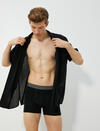 Koton Boxer 3Lü 3SLM90003MK Siyah