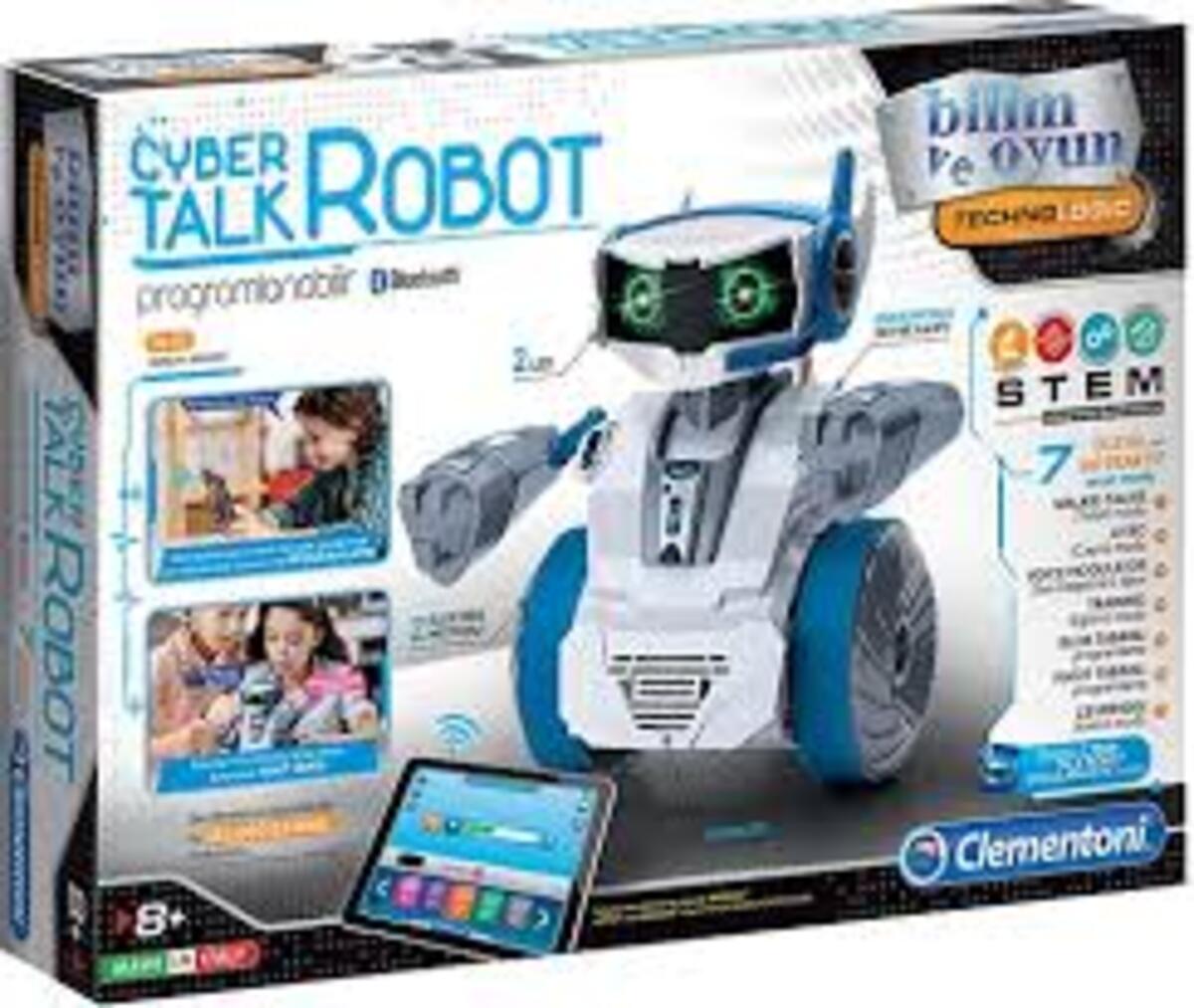 Clementoni Robotik Laboratuvarı Cyber Talk Robot CLE-64447