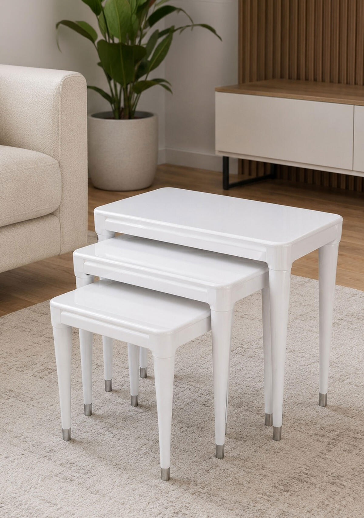 Omarat Zigon Sehpa Beyaz 5107
