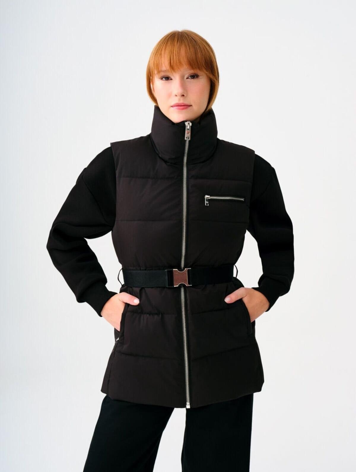 Loft Yelek LF2036586 Siyah