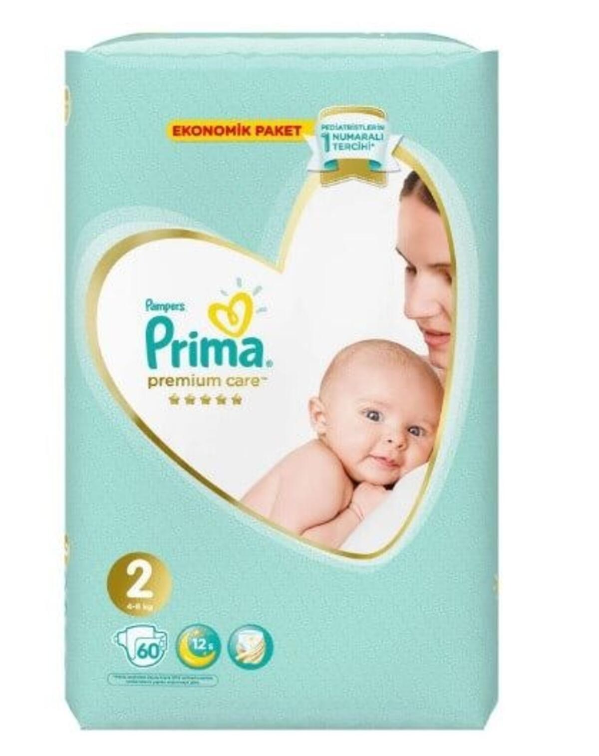 Prima Bez Premcare Mini Ekonomik 2 Beden 60Lı