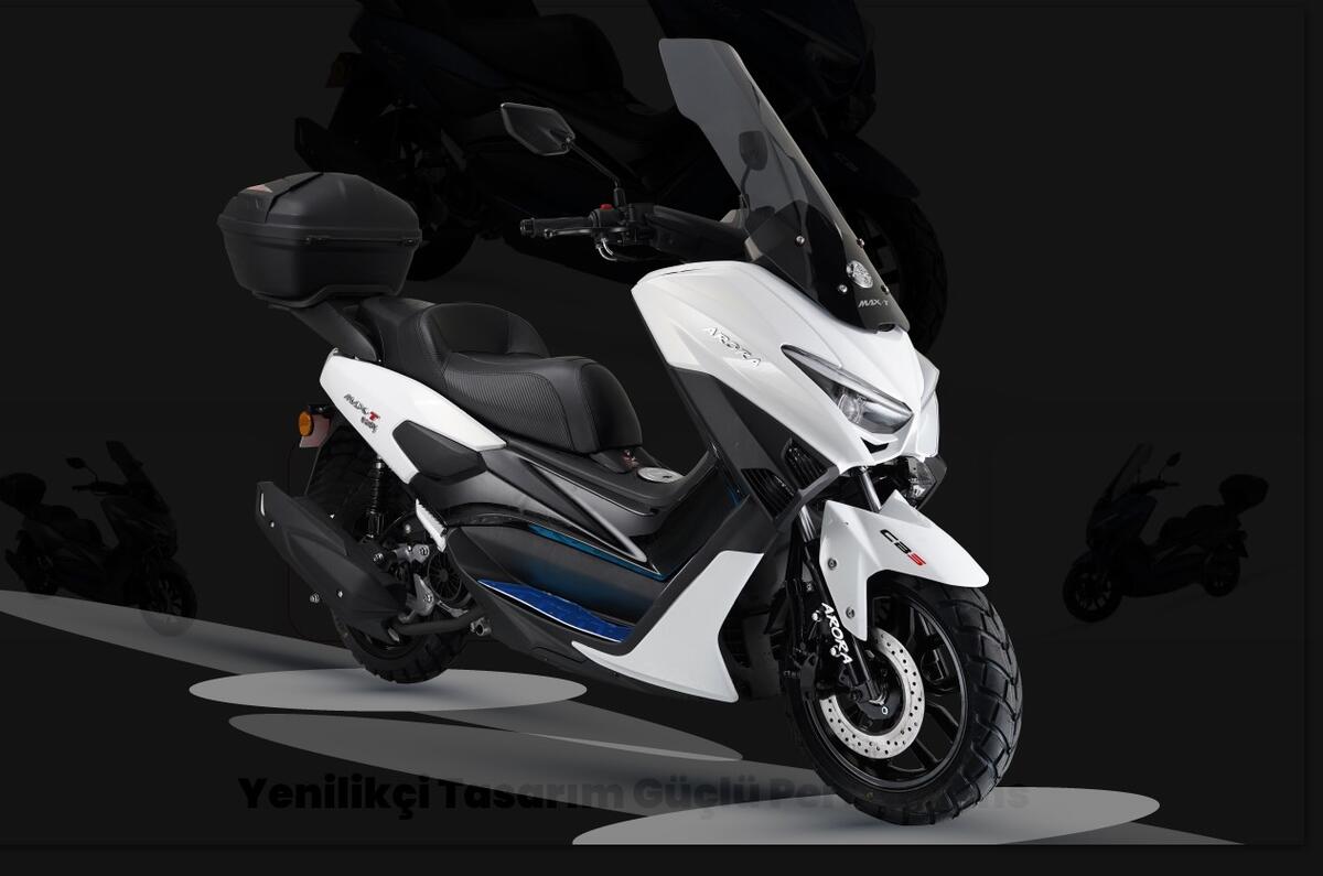 Arora Motosiklet Max T Easy Beyaz