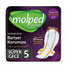 Molped Hijyenik Ped Süper Gece 5Li