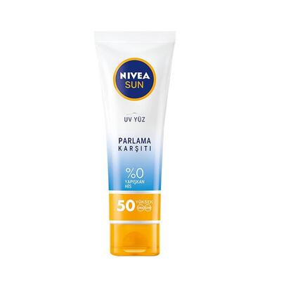 Nivea Sun Yüz Kremi Parlama Karşıtı SPF50 50Ml (Dy)