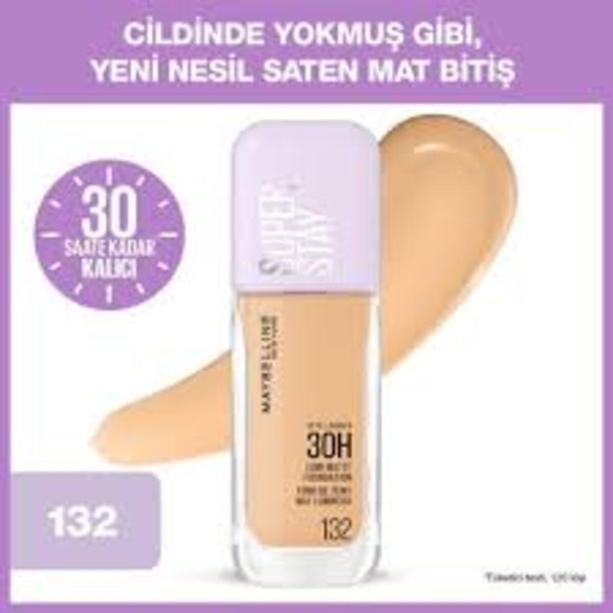 Maybelline Fondöten Lumi Matte No:132