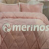 Merinos Yorgan Comforter Set Çk Yuna Gül Kurusu (Dy)
