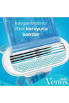 Gillette Traş Makinesi Venüs Smooth Mavi+2 Yedek