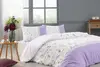 Moda Letto Nevresim Takımı Tek Kişilik Ranforce Vision Vervaın Mor