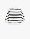Koton Sweatshirt Kız Bebek 5WMG10134AK Lacivert Çizgili