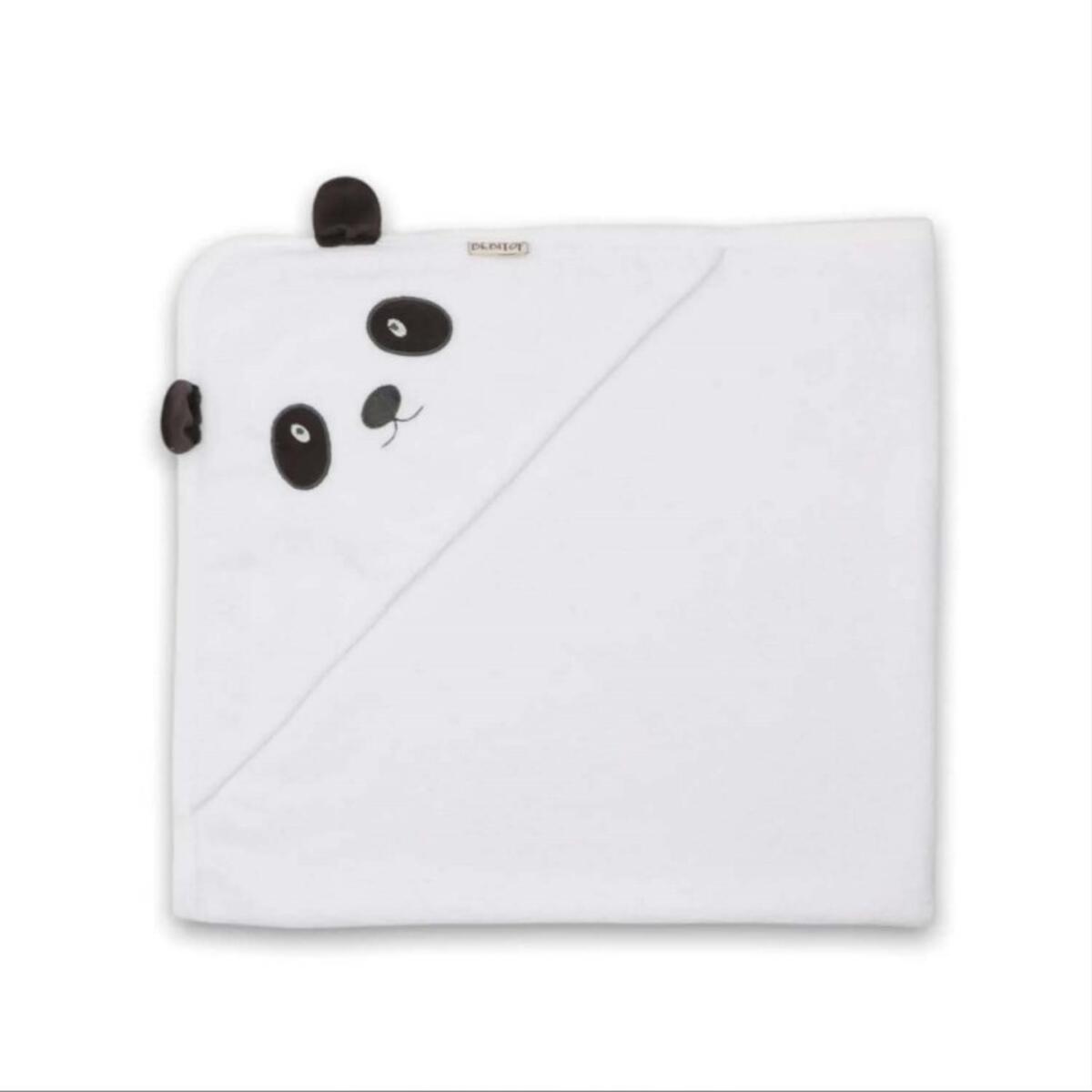 Bebitof Havlu Silgi Panda Bebe Beyaz 40019-10