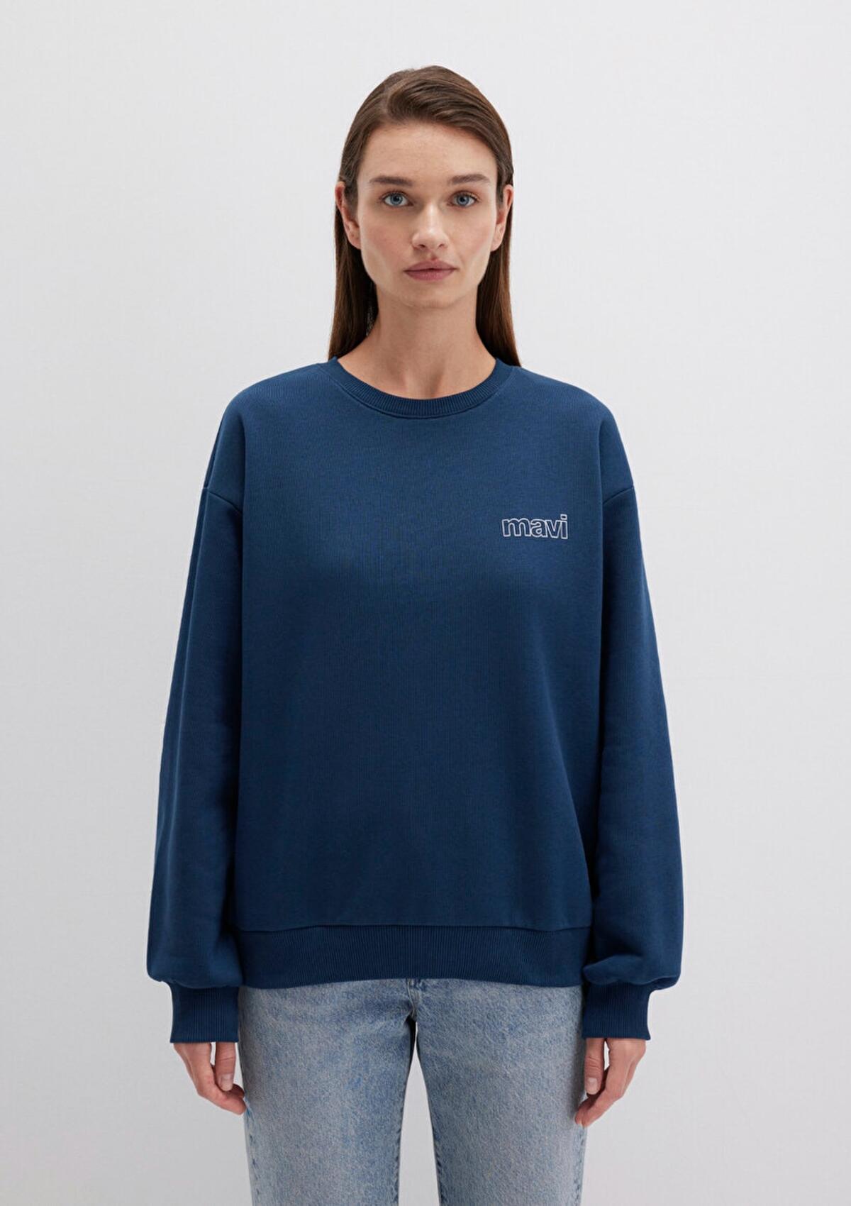 Mavi Sweatshirt M1611656-82454 Lacivert