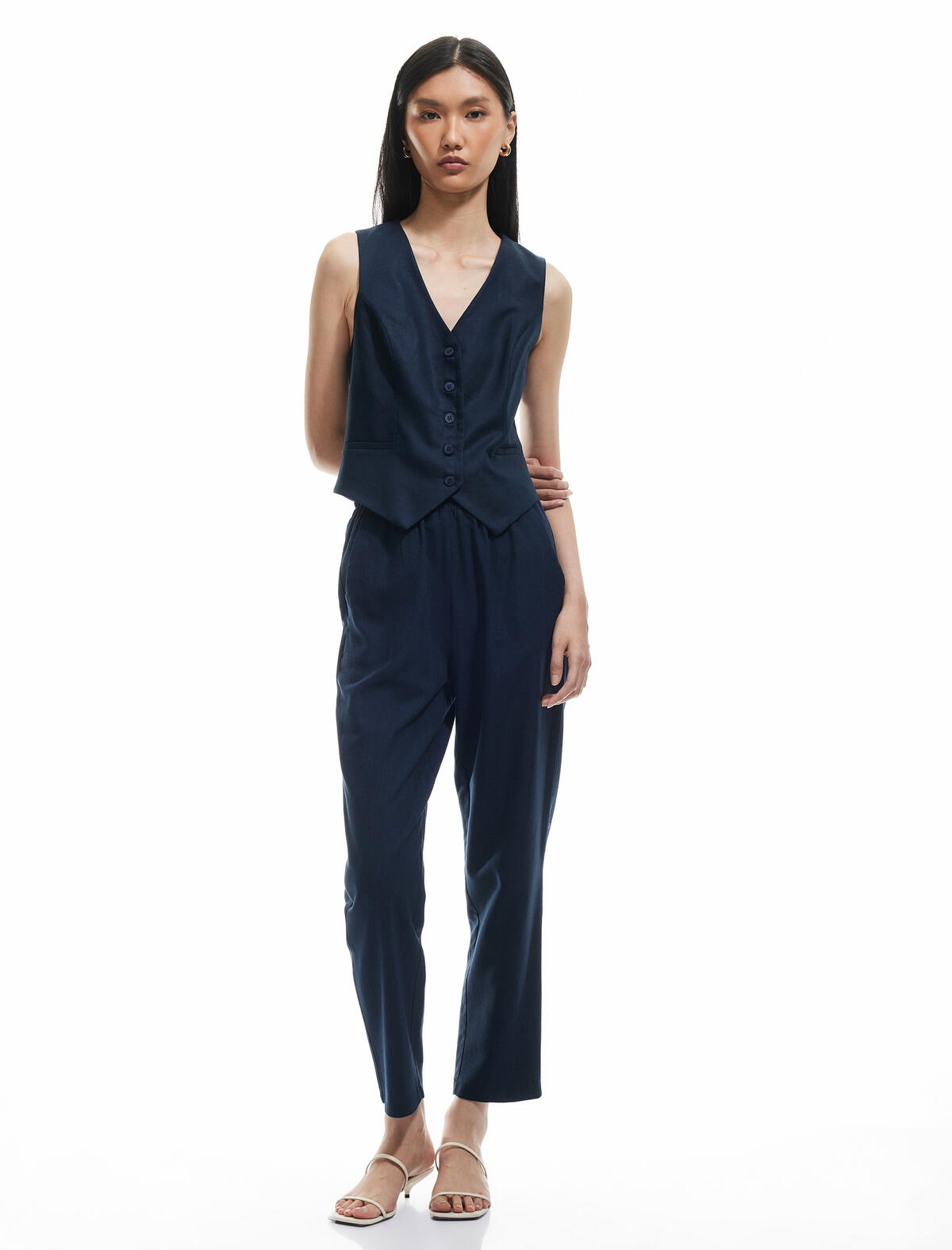 Koton Pantolon 5SAK40084PW Lacivert