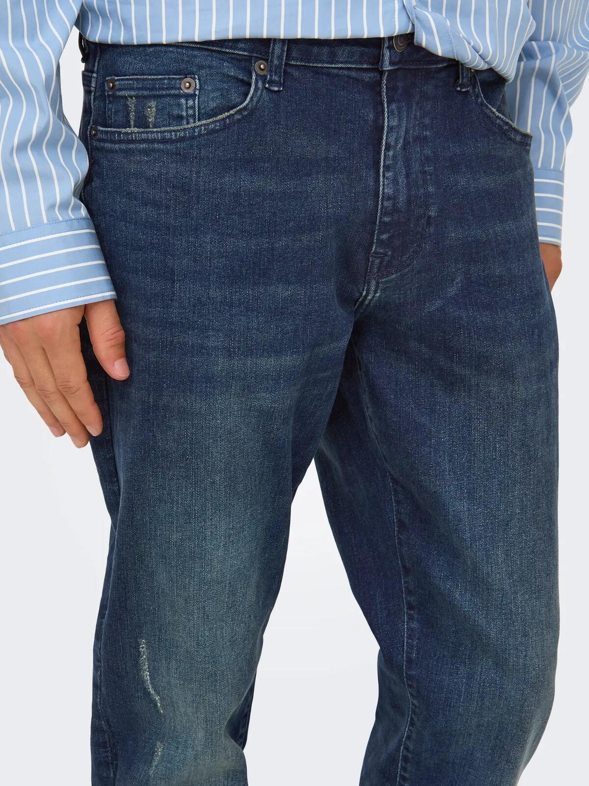 Only&Sons Pantolon 22027430 Koyu Mavi