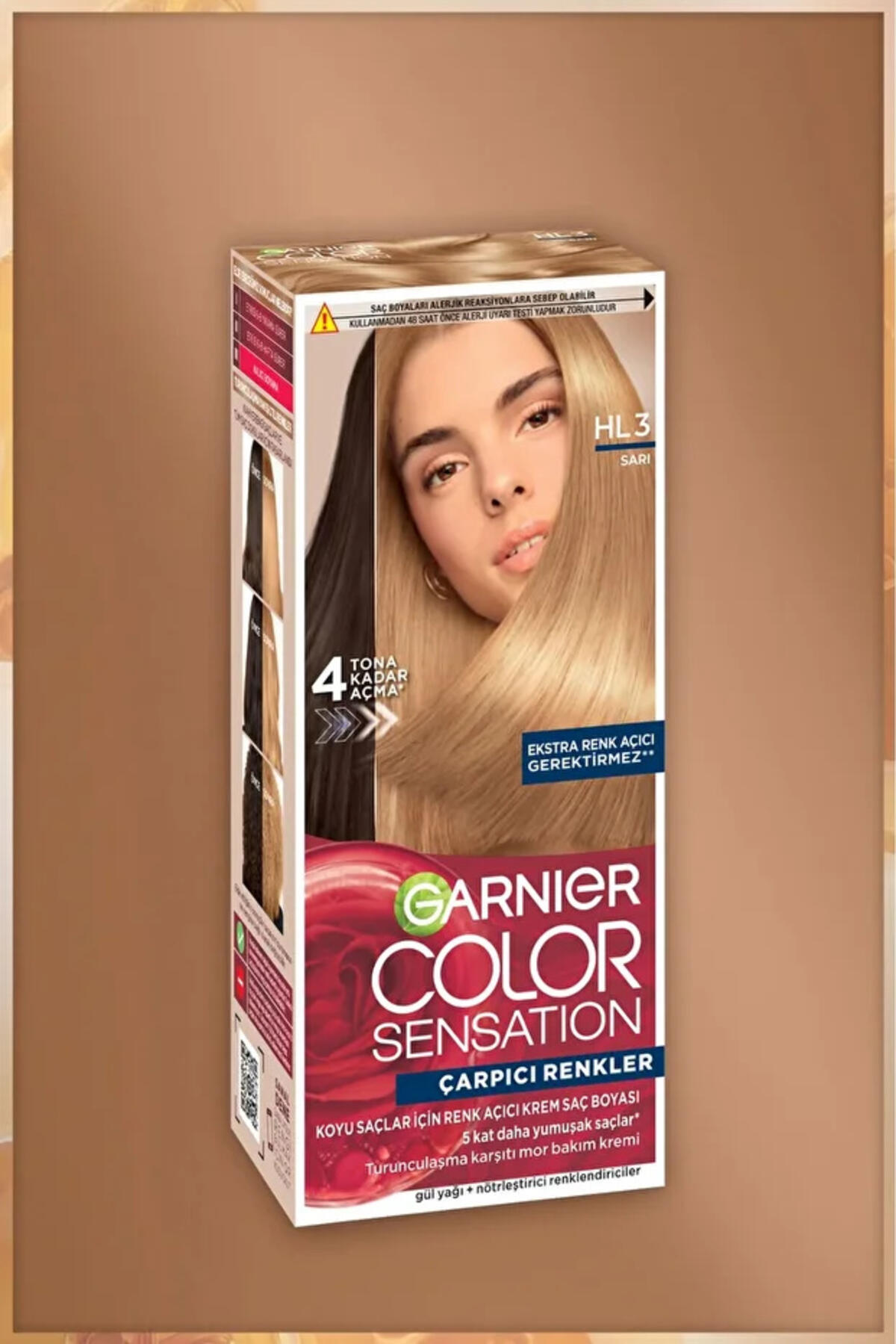 Garnier Saç Boyası Çarpıcı Renkler No:8.31