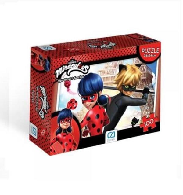 Ca Games Puzzle 100 Parça Miraculous CA100-5002