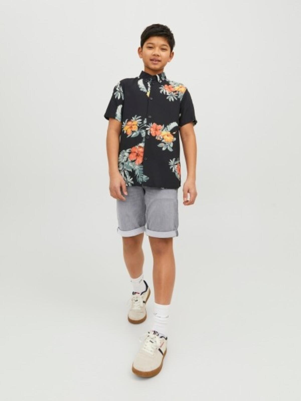 Jack&Jones Junior Şort Erkek Çocuk 12249179 Gri