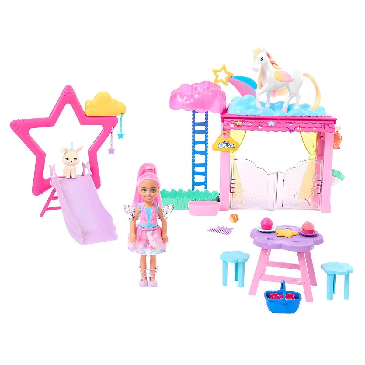 Barbie Bebek A Touch Of Magic Chelsea Ve Pegasus Oyun Seti MTL-HNT67