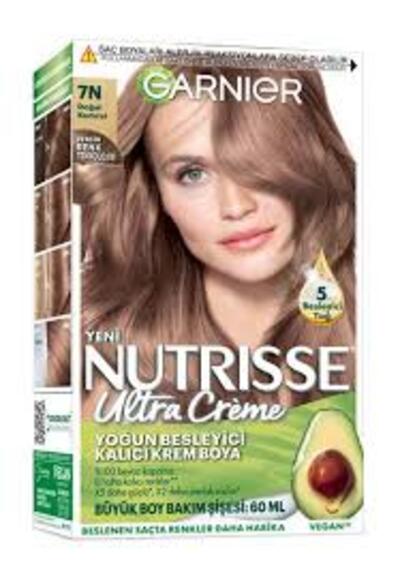 Garnier Saç Boyası Nutrisse Ultra Creme No:7N Doğal Kumral (Dy)