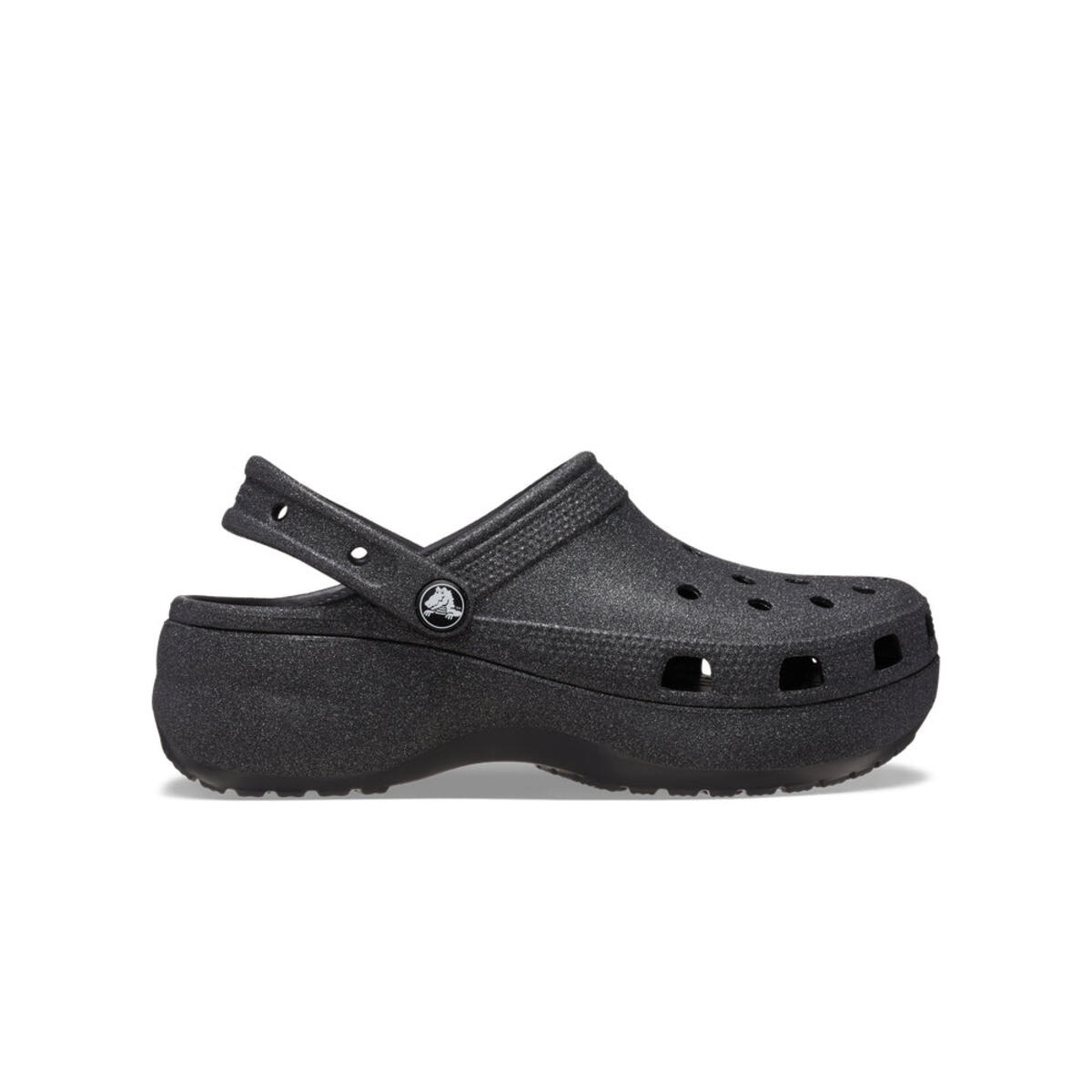 Crocs Classic Platform Glitter Clog 207241_001 Black