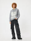 Koton Sweatshirt 5WAL10160IK Gri