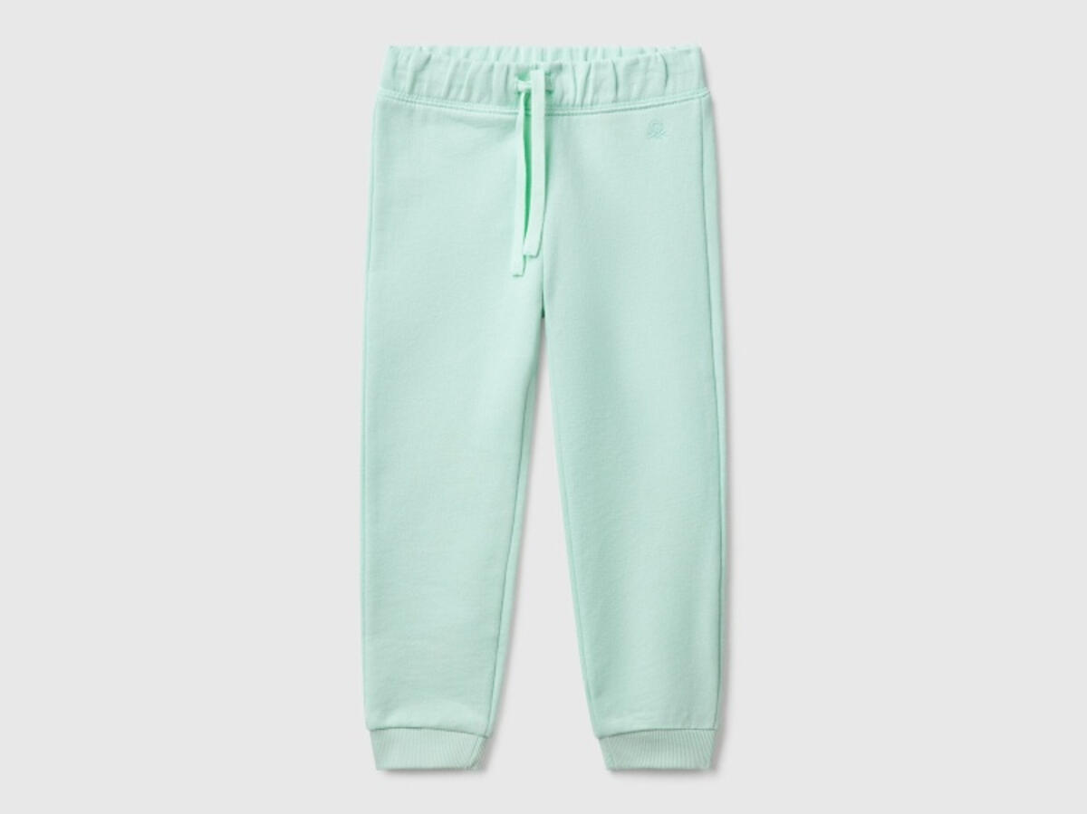 Benetton Eşofman Altı Kız Bebek BNT-BG 3J70GF01N-25K Küf Yeşili