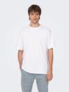 Only&Sons Tişört 22022532 Beyaz