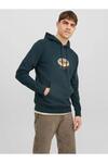 Jack&Jones Sweatshirt 12242197 Koyu Yeşil