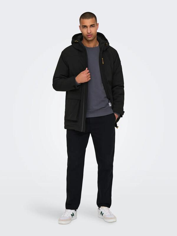 Only&Sons Parka 22029491 Siyah
