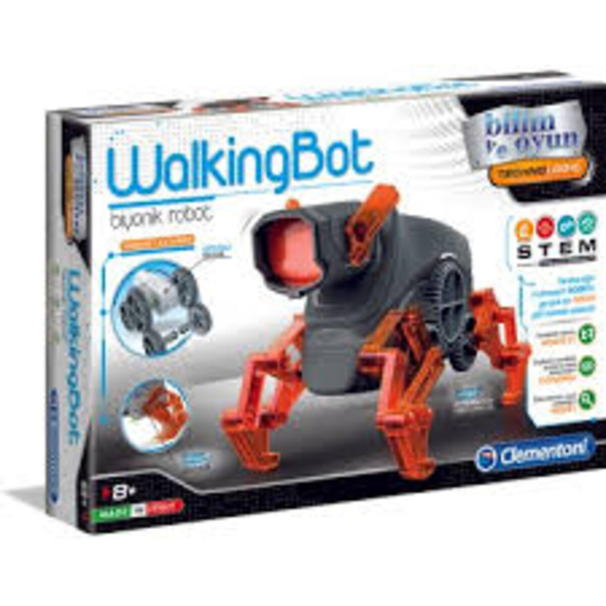 Clementoni Robotik Laboratuvarı Walkingbot CLE-64441