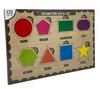 Ca Games Bul-Tak Ahşap Geometrik Şekiller CAAHS-3204
