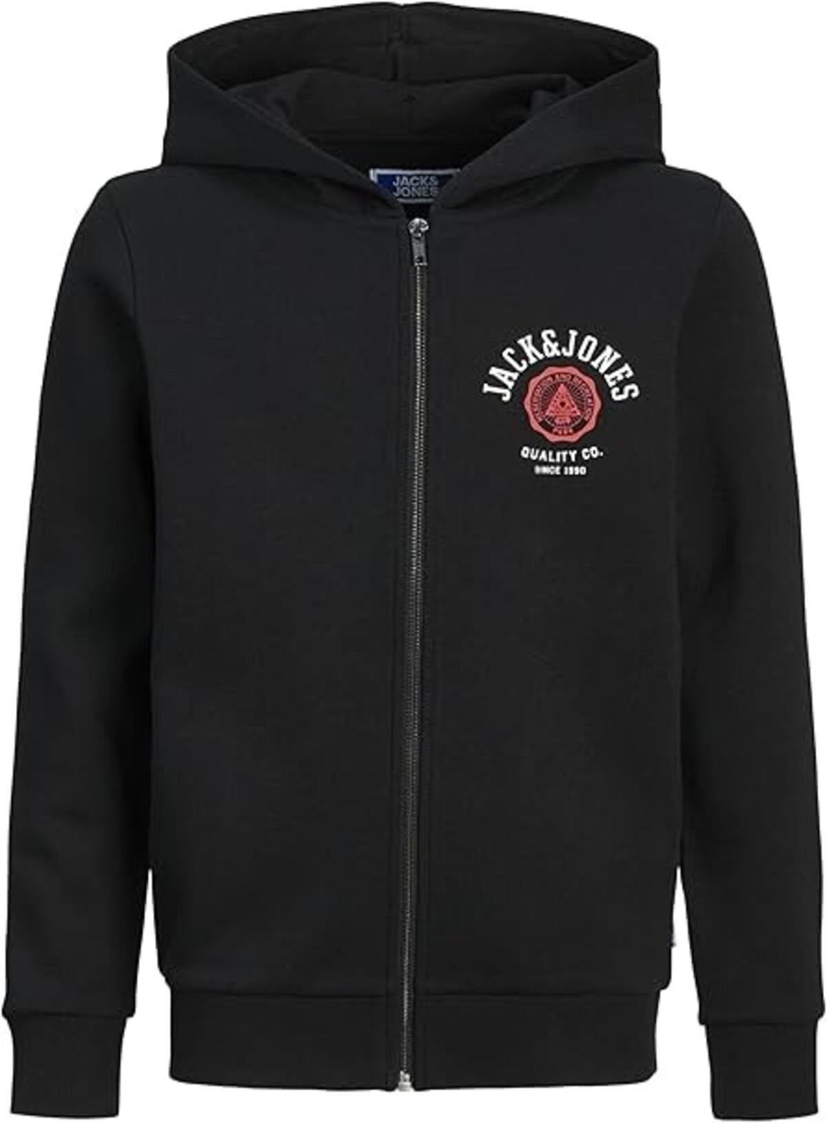 Jack&Jones Junior Sweatshirt Erkek Çocuk 12218049 Siyah