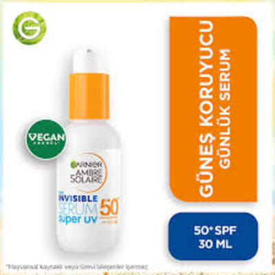 Garnier Ambre Solaire Güneş Koruyucu Yüz Serum Süper 30Ml