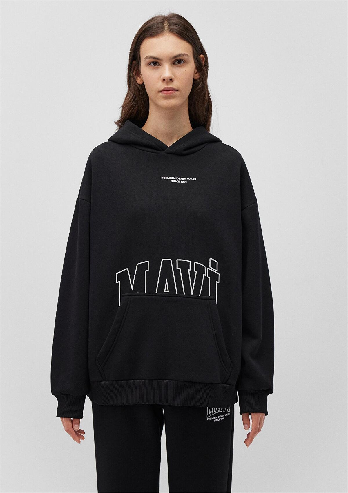 Mavi Sweatshirt M1S10149-900 Siyah