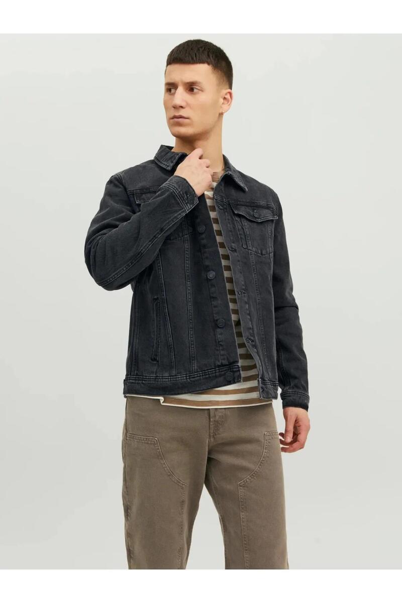 Jack&Jones Ceket 12223613 Siyah (Dy)