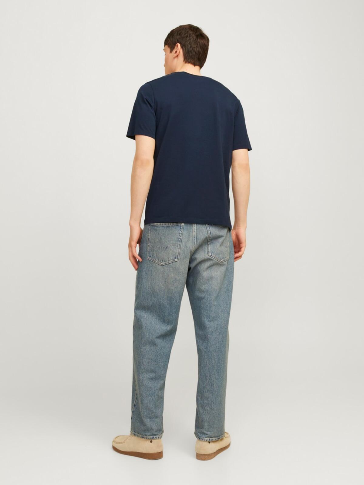 Jack&Jones Tişört 12233999 Koyu Mavi