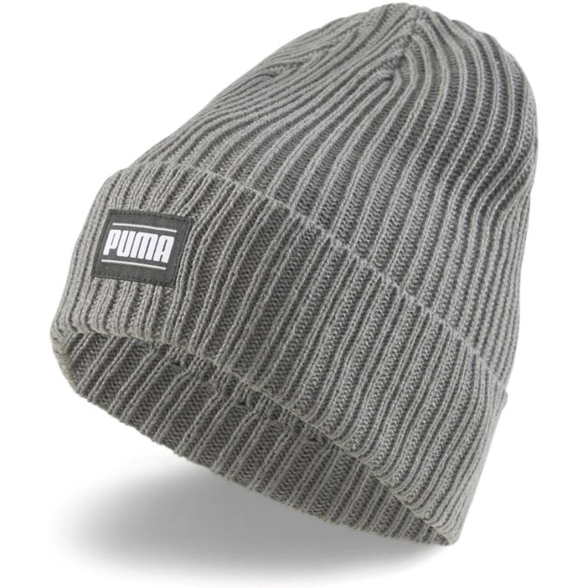 Puma Ribbed Classic Cuff Beanie 024038_03 Gri Adult