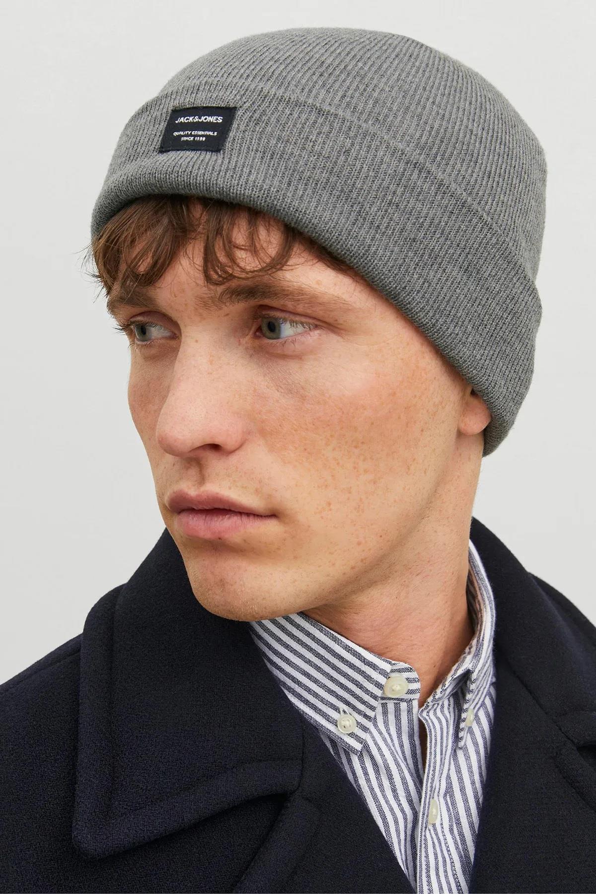 Jack&Jones Bere 12092815 Gri Melanj One Size