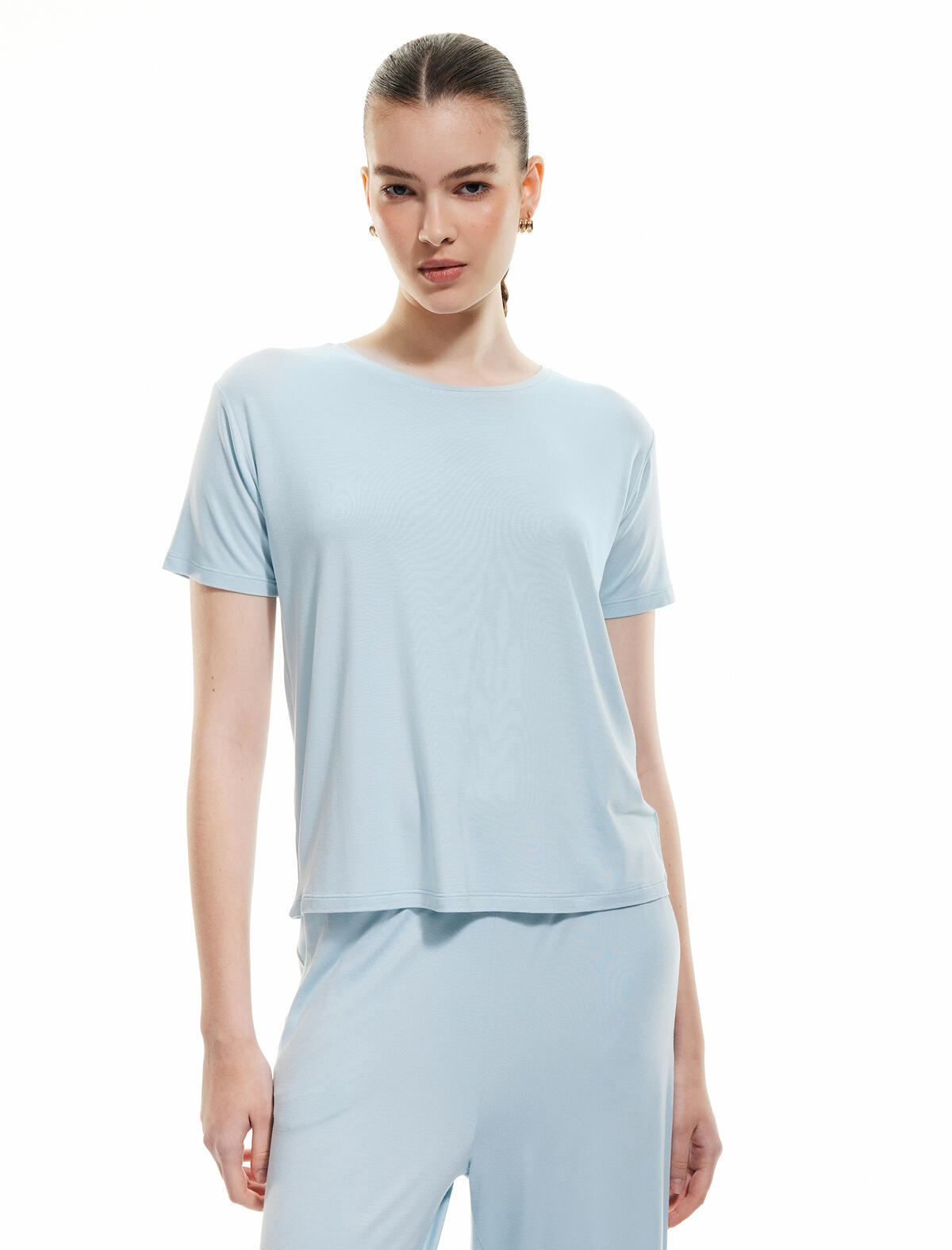 Koton Pijama Takımı 5SLK40097MK Mavi