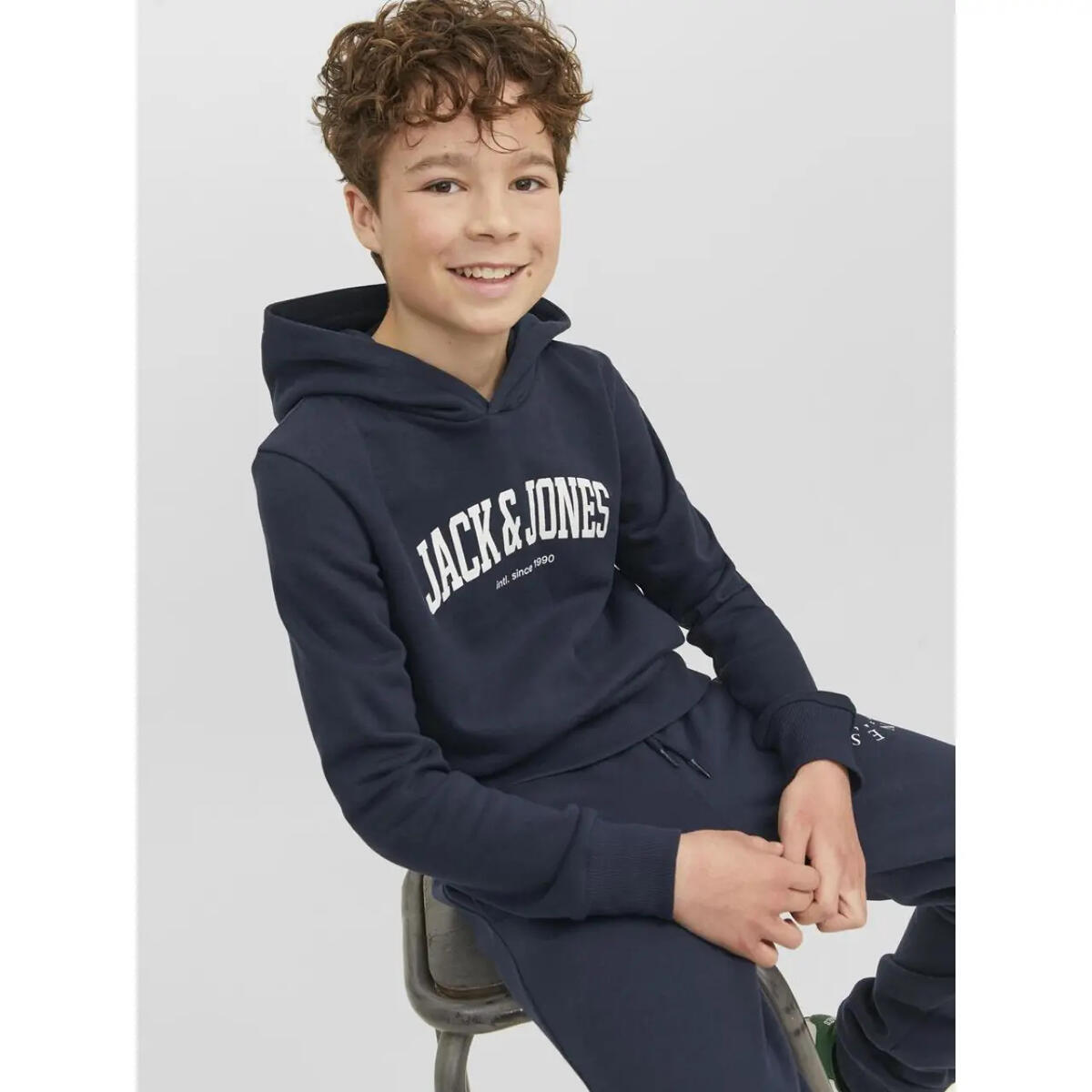 Jack&Jones Sweatshirt Erkek Çocuk 12237401 Lacivert
