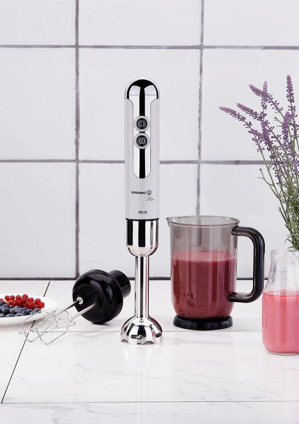 Korkmaz Blender Seti Mia Mega A447-14 Vanilya